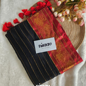 Home thennal mulmul cotton saree